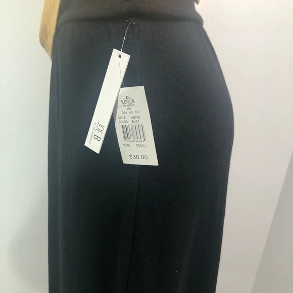 NWT-JOE B—Long BLACK dress skirt Small - Picture 6 of 16